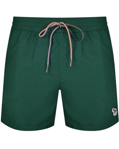 Paul Smith Zebra Swim Shorts - Green