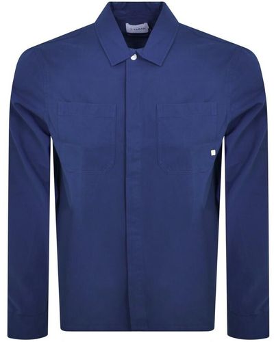 Farah Lynden Long Sleeve Shirt - Blue