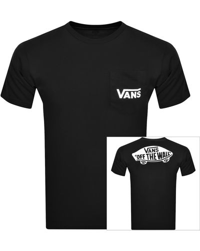Vans Classic Logo T Shirt - Black