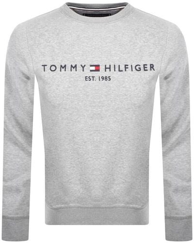 Tommy grey sales sweatshirt
