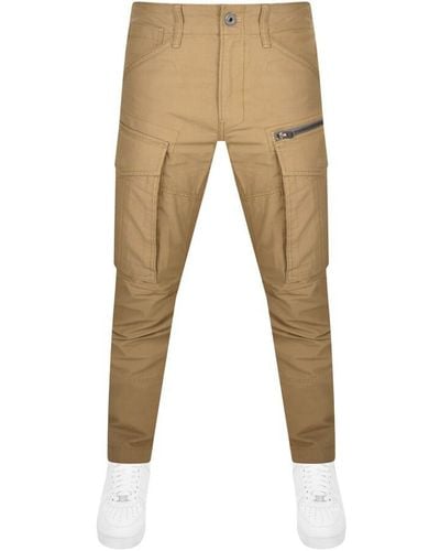 G-Star RAW Raw Rovic Tapered Cargo Trousers - Natural