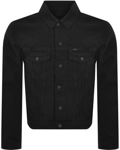 Ralph Lauren Icon Trucker Denim Jacket - Black