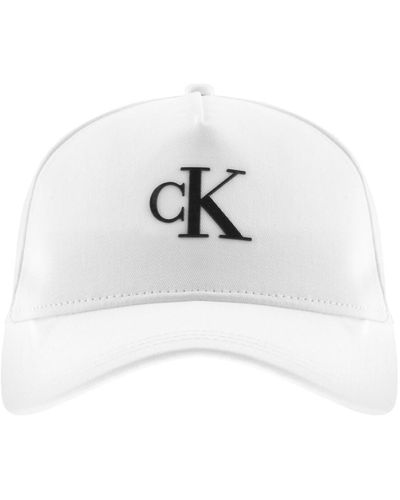 Calvin Klein Jeans Archive Logo Cap - White