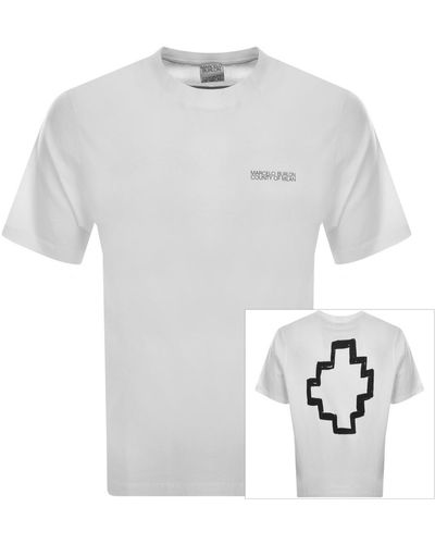 Marcelo Burlon Tempera Cross T Shirt - White