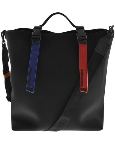 DSquared² Tape Shopping Bag - Black