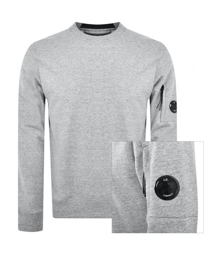 C.P. Company Cp Company Diagonal Sweatshirt - Grey