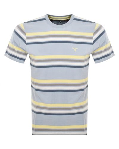 Barbour Hamstead Stripe T Shirt - Blue
