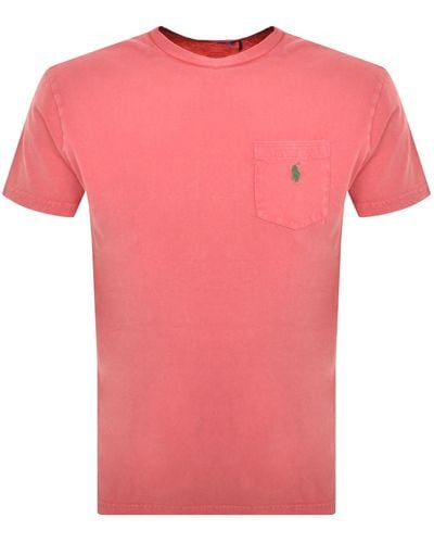 Ralph Lauren Classic T Shirt - Pink