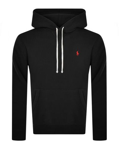 Ralph Lauren Pullover Hoodie - Black