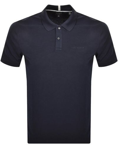 Ted Baker Karty Polo T Shirt - Blue