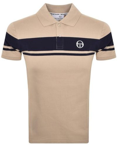 Sergio Tacchini Young Line Polo T Shirt - Brown