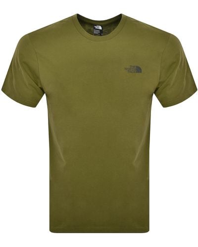 The North Face Simple Dome T Shirt - Green