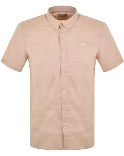 Timberland Short Sleeve Shirt - Pink