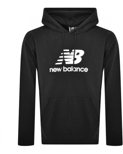 New Balance Sport Essentials Logo Hoodie - Black