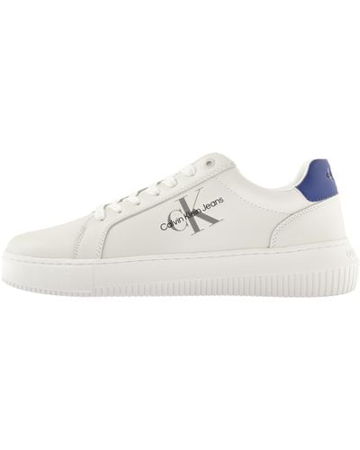 Calvin Klein Jeans Chunky Cupsole Trainers - White
