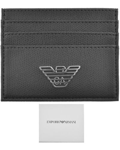 Armani Emporio Card Holder - Black