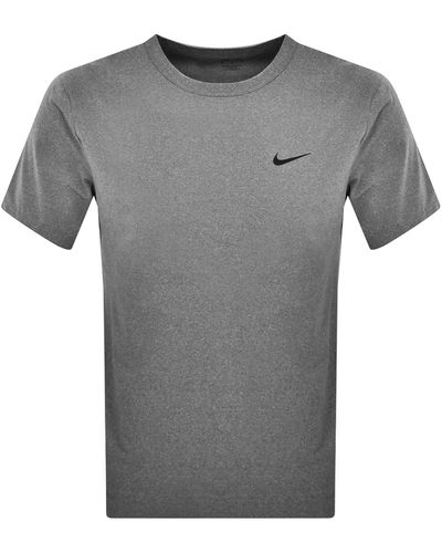 Nike Training Dri Fit Hyverse T Shirt - Grey