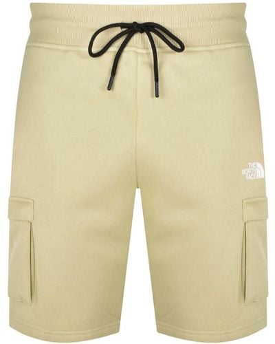 The North Face Men Cargo Shorts 100% Nylon Hiking Beige Fishing Small S