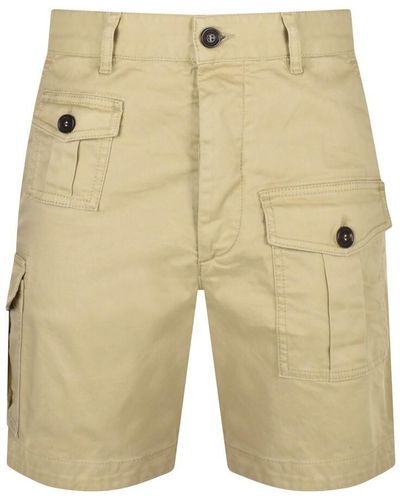 DSquared² Cargo Shorts - Natural