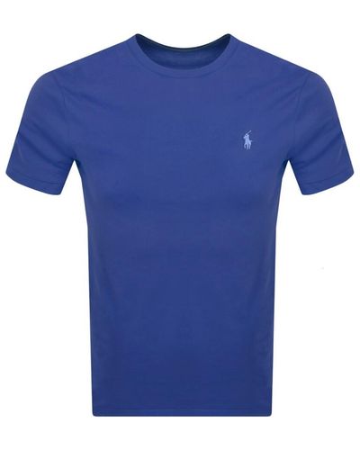 Ralph Lauren Crew Neck Slim Fit T Shirt - Blue