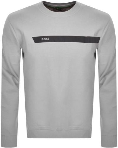 BOSS Boss Salbo 1 Sweatshirt - Gray