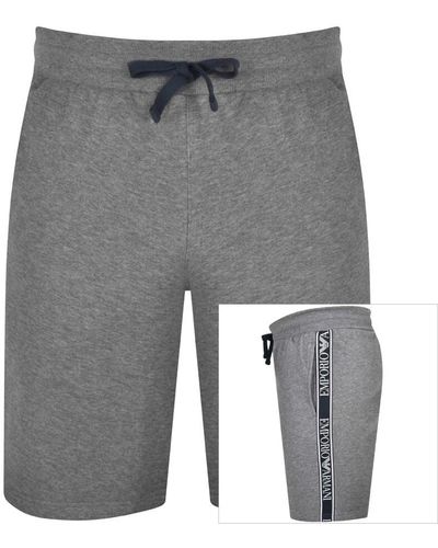 Armani Emporio Lounge Bermuda Shorts - Grey