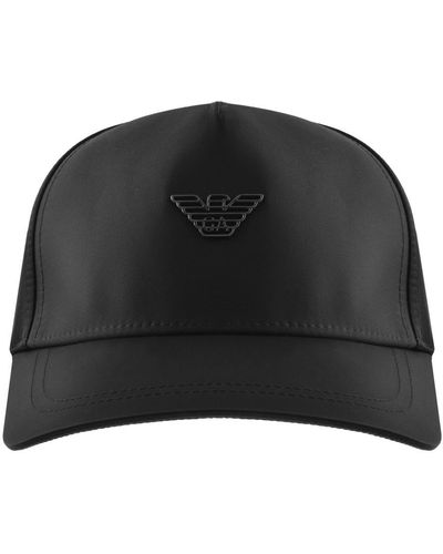 Armani Emporio Baseball Logo Cap - Black