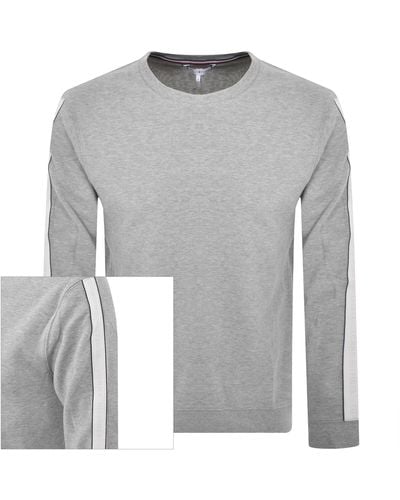 Tommy Hilfiger Lounge Taped Sweatshirt - Grey