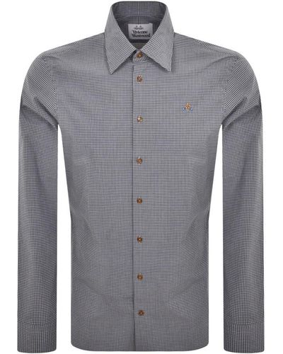 Vivienne Westwood Long Sleeved Shirt - Gray
