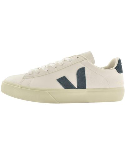 Veja Campo Chromefree Leather Sneakers - White