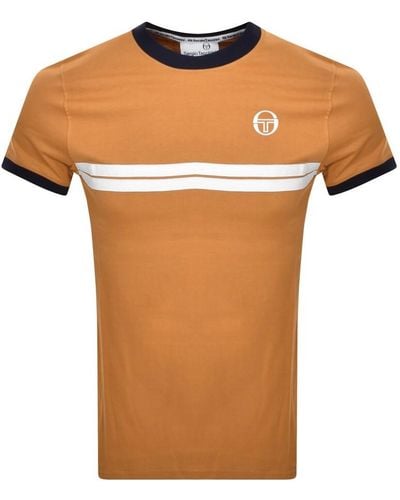 Sergio Tacchini Supermac T Shirt - Orange