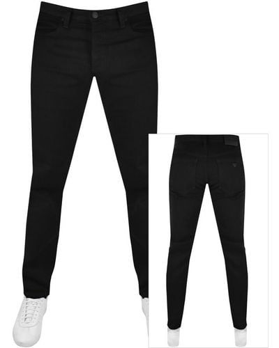 Armani Emporio J06 Slim Fit Jeans - Black