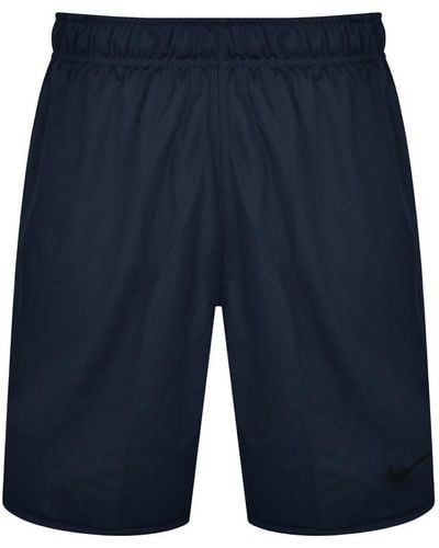 Nike Training Dri Fit Totality Jersey Shorts - Blue