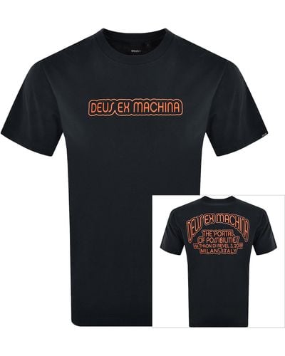 Deus Ex Machina Pots T Shirt - Black