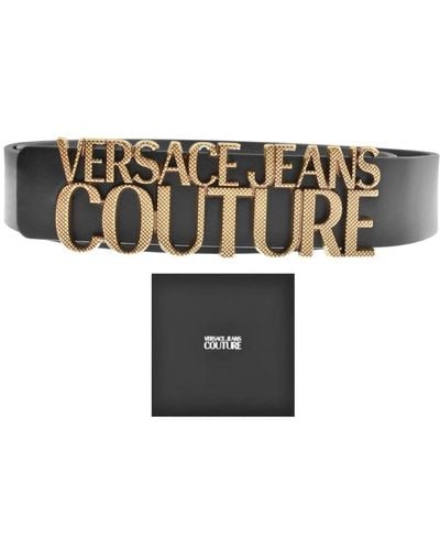 Versace Couture Logo Cintura Belt - Metallic
