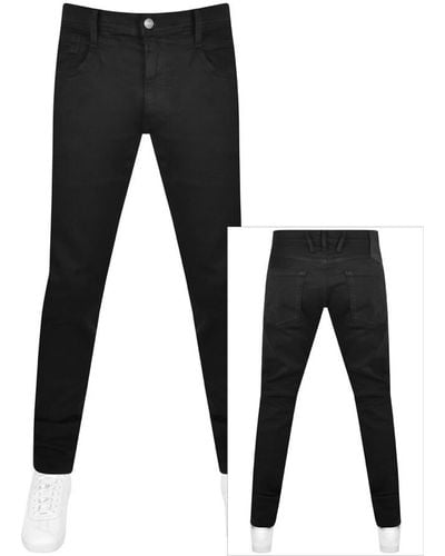Replay Anbass Hyperflex Jeans - Black