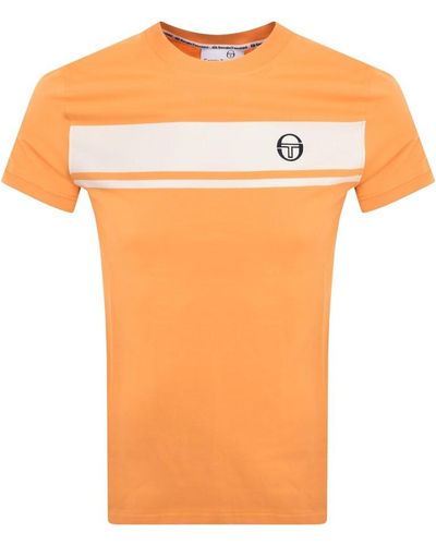Sergio Tacchini Logo T Shirt - Orange