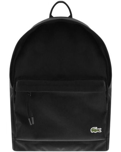 Lacoste Backpack Bag - Black