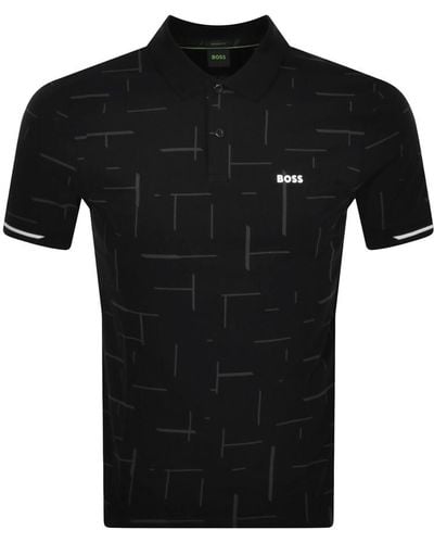 BOSS Boss Paddy 2 Polo T Shirt - Black