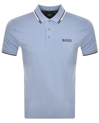 BOSS Boss Paddy Pro Polo T Shirt - Blue
