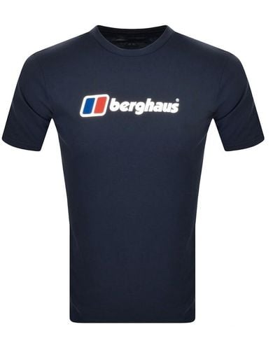 Berghaus Logo T Shirt - Blue