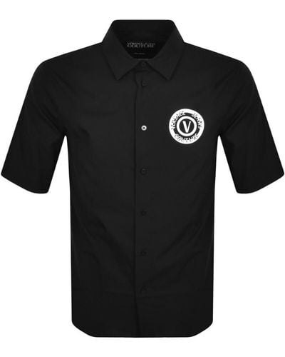 Versace Jeans Couture Couture Short Sleeve Shirt - Black