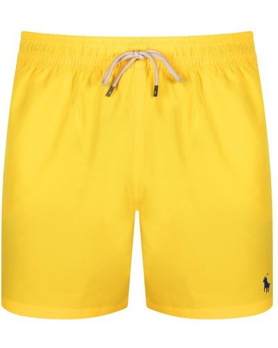 Ralph Lauren Traveller Swim Shorts - Yellow