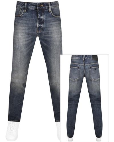 Armani Emporio J75 Jeans Mid Wash - Blue