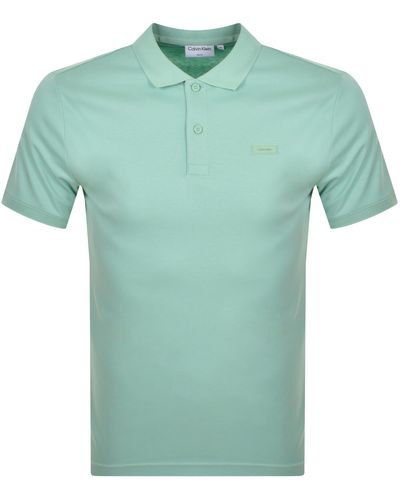 Calvin Klein Polo T Shirt - Green