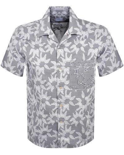 Paul Smith Casual Fit Short Sleeved Shirt - Grey