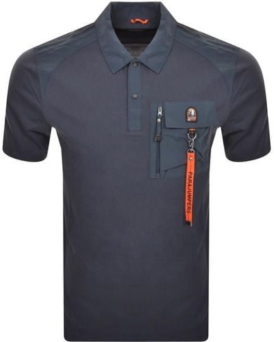 Parajumpers Rescue Polo T Shirt - Blue