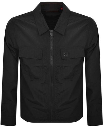 HUGO Emalo Overshirt Jacket - Black