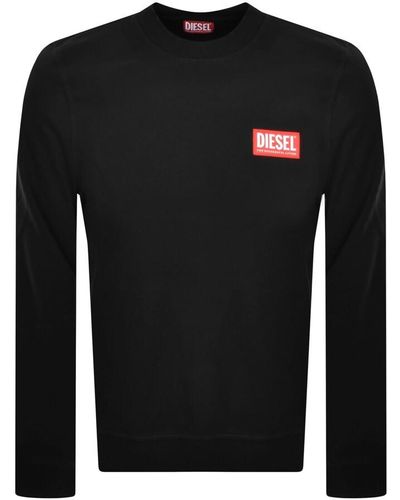 DIESEL S Nlabel L1 Sweatshirt - Black