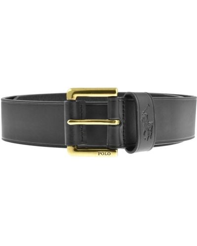 Ralph Lauren Leather Belt - Black